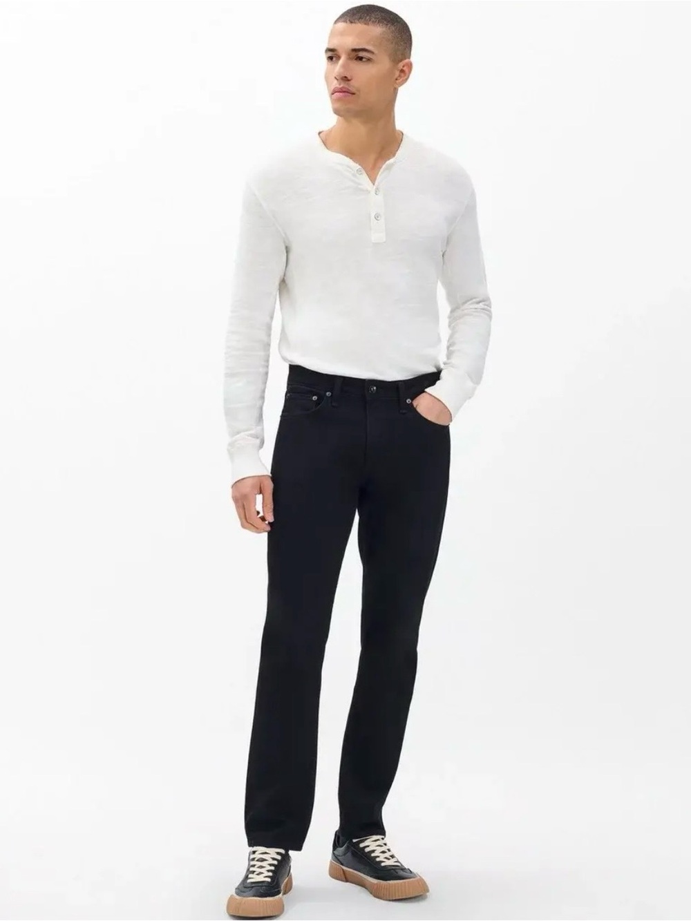Rag & Bone Fit 3 Athletic Fit Black Jeans Men’s 32x32 Premium Stretch Denim - Picture 3 of 10